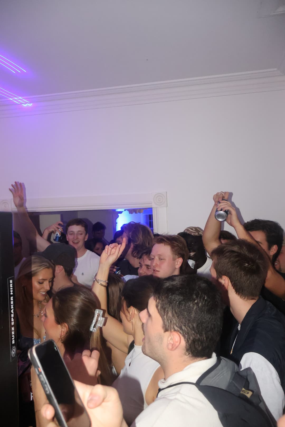 The house filling up