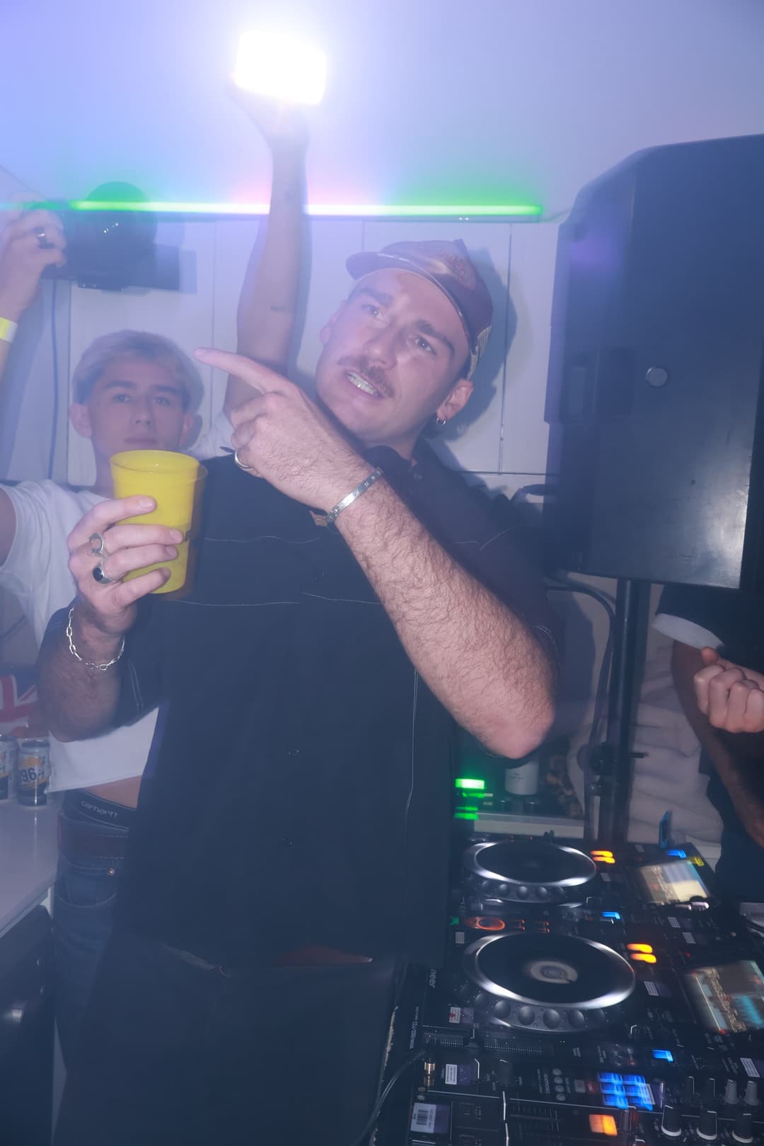 A toast from the decks