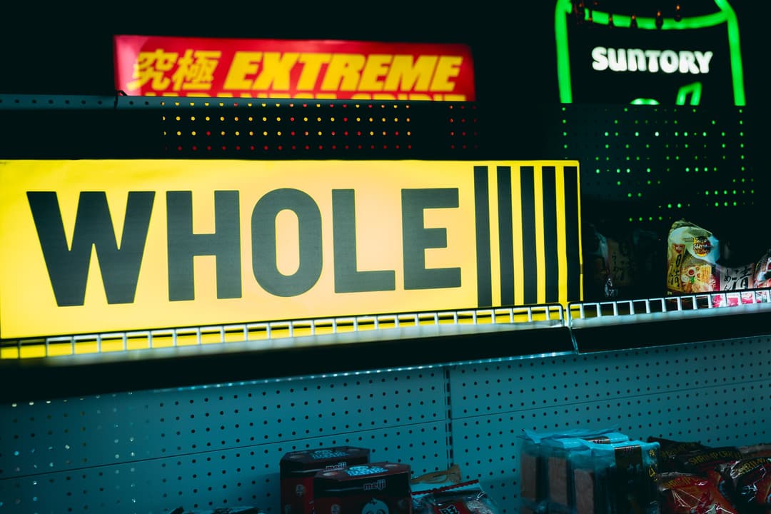 Extreme Japanese Spirit signage above the store