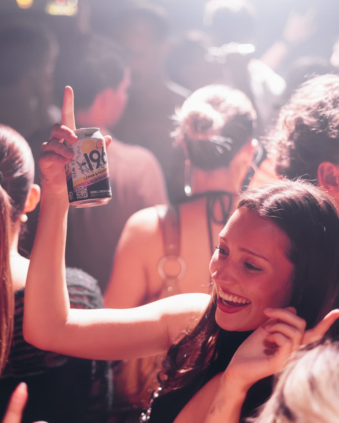 Dancing with a -196 can in hand