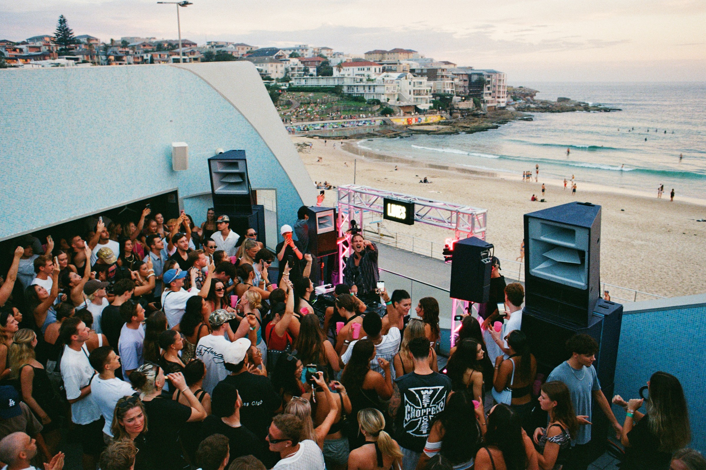 Ben Gerrans live at the LINES x Scape pop-up
